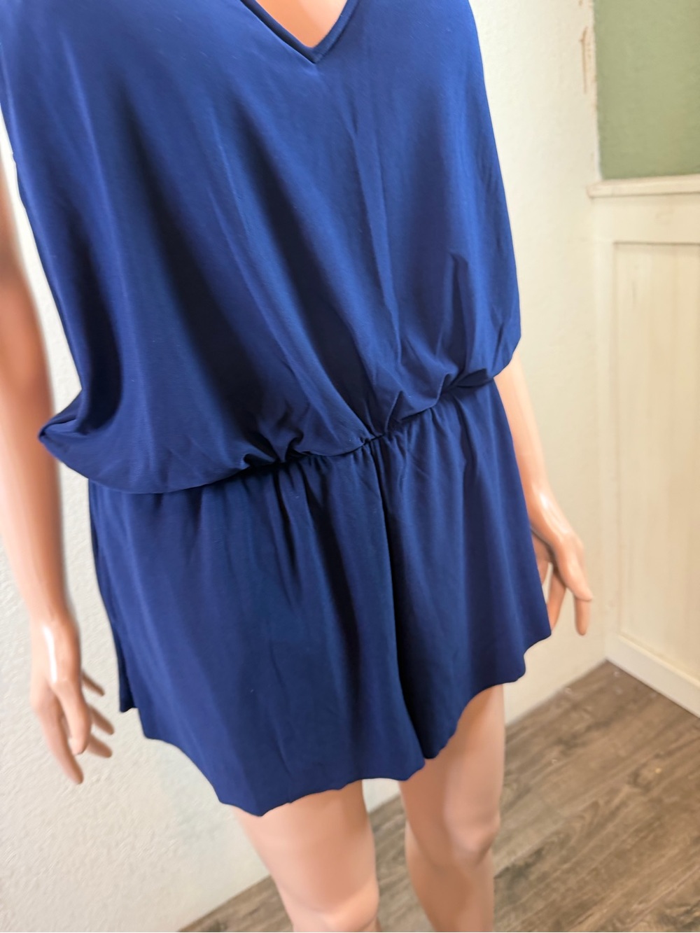 NWT MagicSuit Miracles Hit Swimsuit Gabby Romper Women's 12 Navy One Piece $174 - Picture 11 of 16